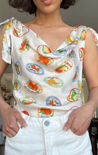 Astr - Allexina Cowl Neck Top