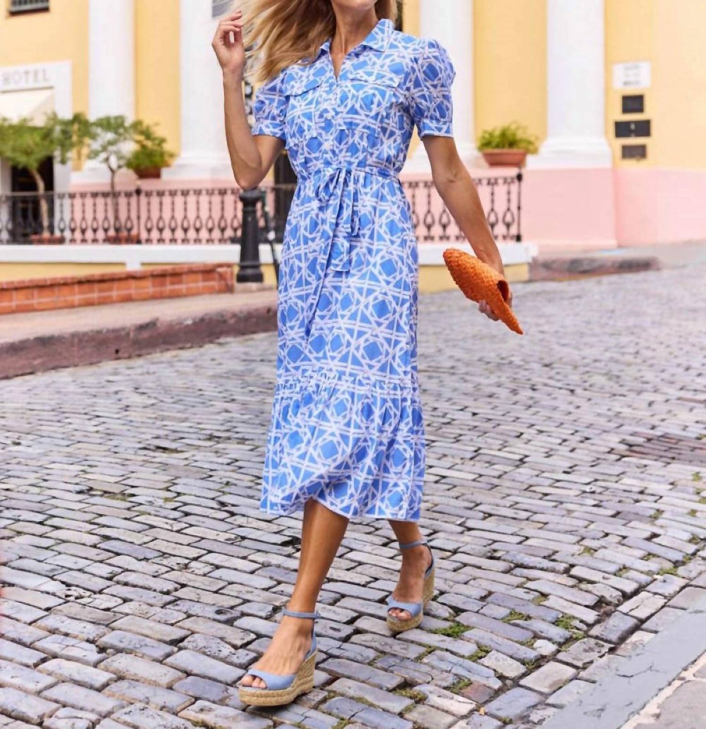 Jude Connally - Marina Puff Sleeve Maxi Dress