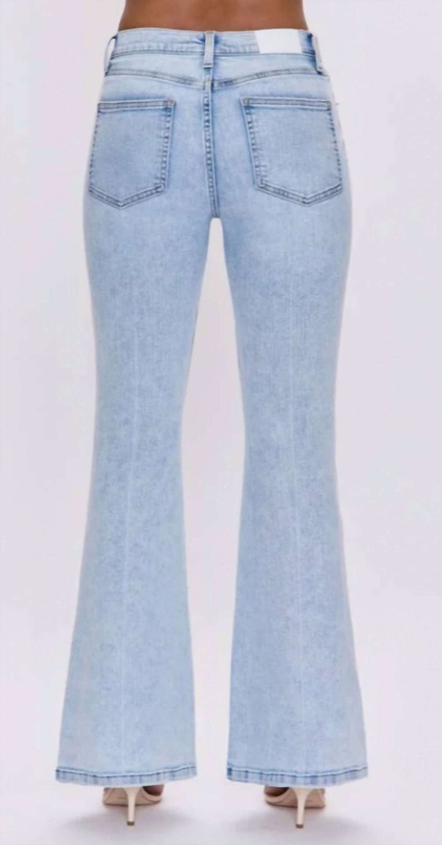 Pistola - KINSLEY MID RISE ULTRA FLARE JEANS