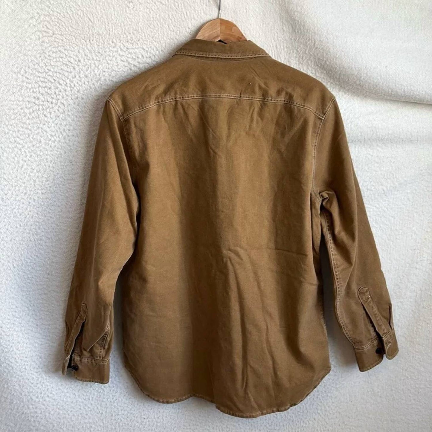 J.Crew - Men's Flannel-lined Duck Canvas Shirt Jacket