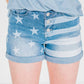 Rubies + Honey - USA Flag Denim Short
