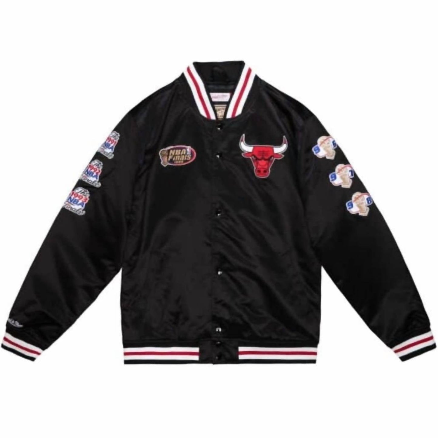 Mitchell & Ness - Nba Chicago Bulls Champ City Satin Jacket