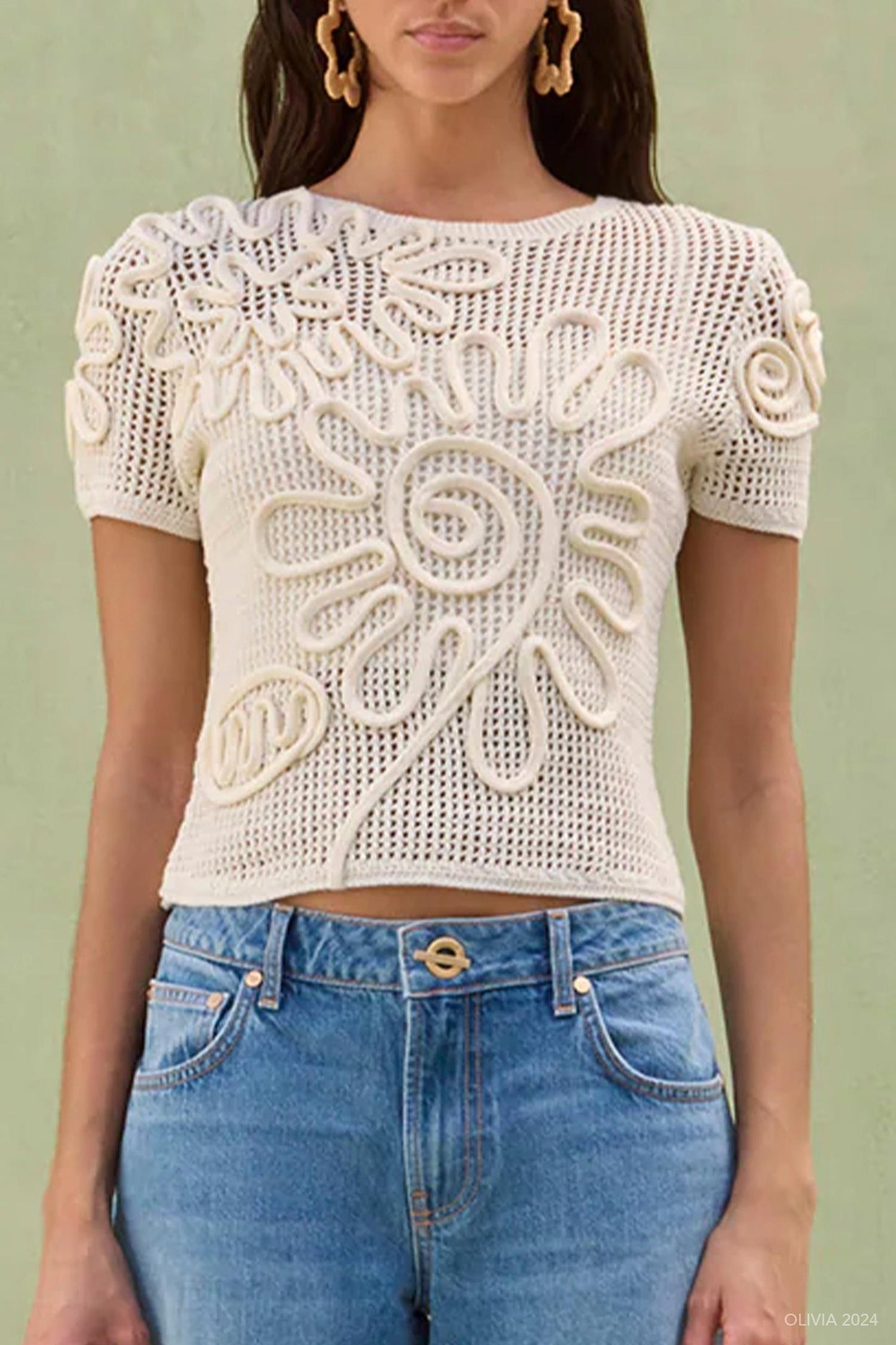 Cult Gaia - Ileana Knit Top