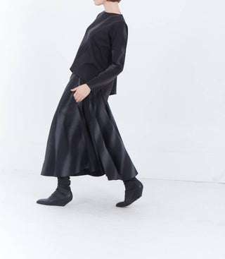 Matthildur - Gable Pima Cotton Midi Skirt