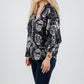Dizzy-Lizzie - Women's Oversized Puff Sleeve Shirt