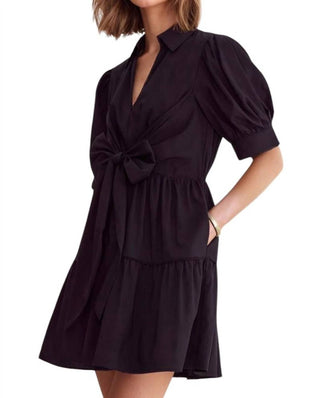 Entro - Victoria Front Bow Mini Dress