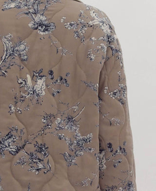 Entro - Layers Of Love Floral Quilted Jacket