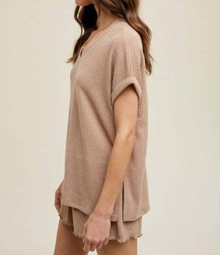 Wishlist - Ribbed Knit Short