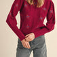 &Merci - Floral Embroidery Sweater