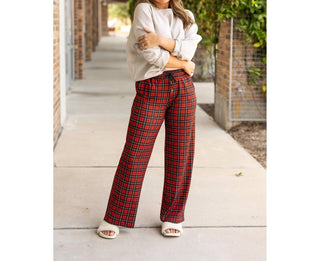 Julia Rose - Noelle Plaid Pajama Pants