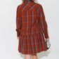 Thml - Plaid Button Up Dress