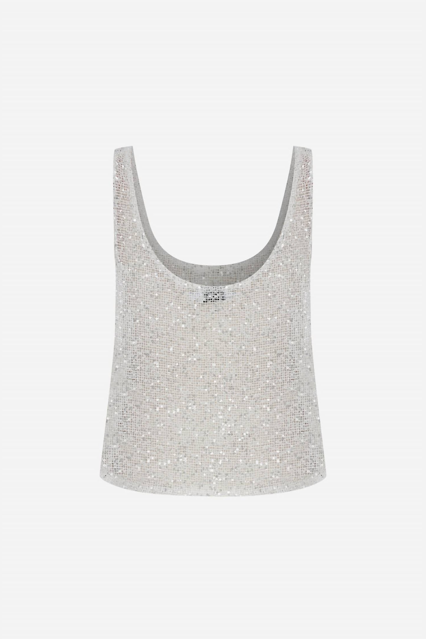 Ila - Lend U Neck Sequin Tank Top
