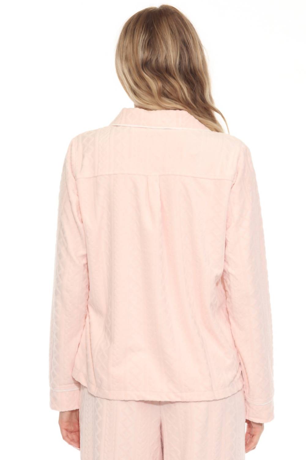 Pj Salvage - Women's Very Terry Cable Crew Pajama Top