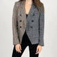 Rd International - Mix Media Double Breasted Blazer