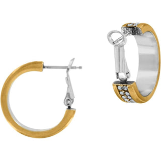 Brighton - Women's Meridian Two Tone Hoop Earrings