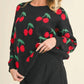 &Merci - I Pick You Cherry Sweater