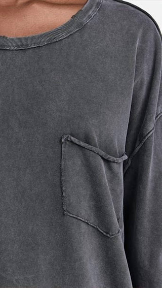 Free People - Fade Into You Long Sleeve Tee