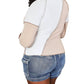 Double Take - Color Block Exposed Seam Top