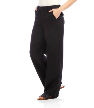 Karen Kane - Linen Wide-Leg Trousers