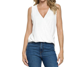 Ariella - Braelyn Sleeveless Surplice Tank