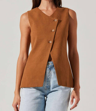 Astr - Sonja Asymmetrical Vest