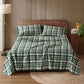 4 Pieces Queen 100% Cotton Flannel Printed Sheet Set Finton