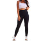 Julia Rose - Crossover Pocket Full Length Leggings
