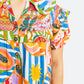 Karlie - Tropical Island Fruit Stitch Peter Pan Dress