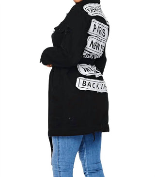 American Bazi - EDGY PLUS: Fashion Tour Denim Jacket