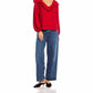 Fifteen Twenty - Rita V-neck Ruffle Blouse