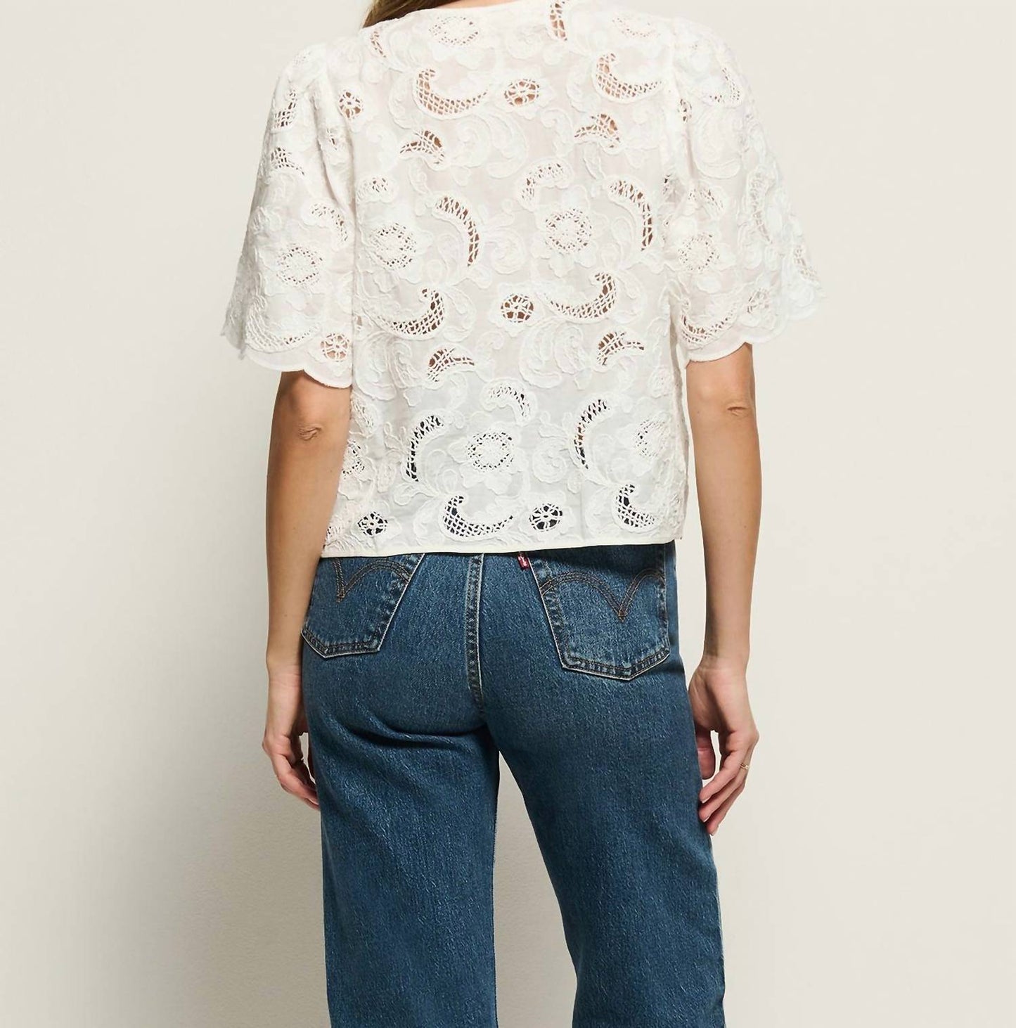 Nation Ltd - Rosalyn Tie Front Top