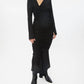 Dāl The Label - Ruched Asymmetric Midi Dress