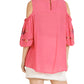 Umgee - Floral Embroidered Peasant Top