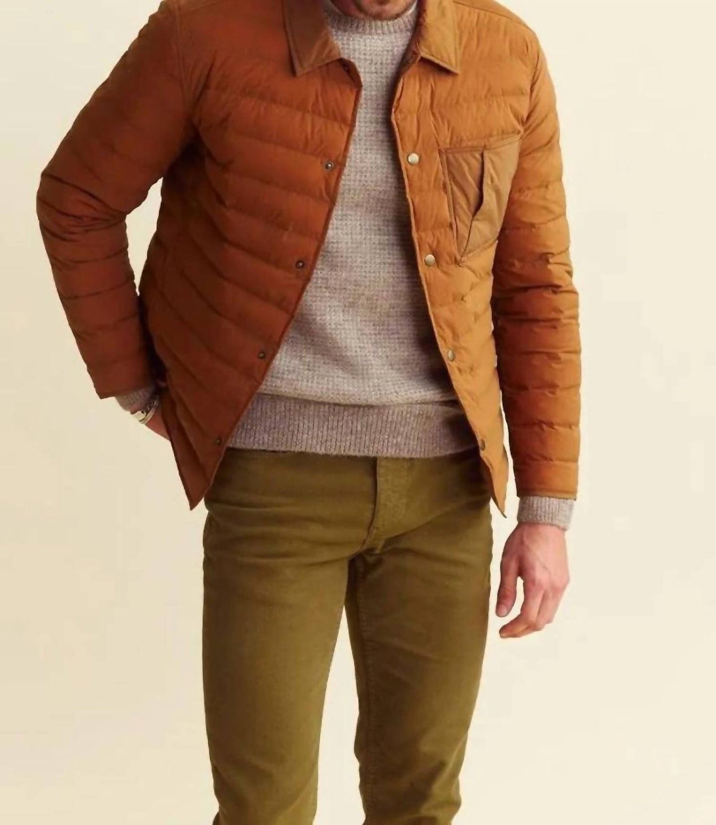 Billy Reid - Baffle Shirt Jacket