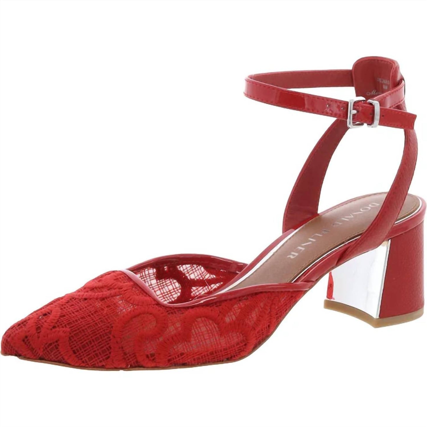 Donald Pliner - Women's Ankle Strap Lace Heel Sandal