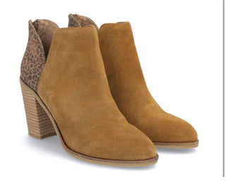Dolce Vita - Women's Shai Mixed Material Suede Heeled Boots