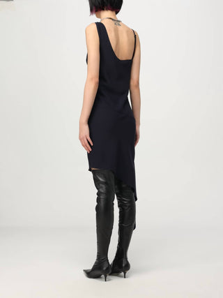 Courreges - Knot Tech Crepe Dress