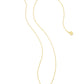 Kendra Scott - Women's Framed Ari Heart Gold Short Pendant Necklace