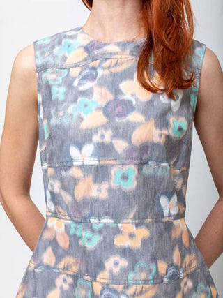 Odeeh - Chiné Flowers Midi Dress