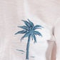 On This Day - "la vie est belle" Graphic Short Sleeve Knit Tee