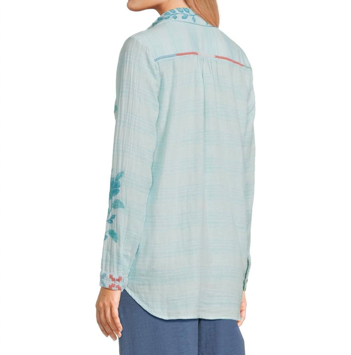 Johnny Was - Henley Popover Tunic Top