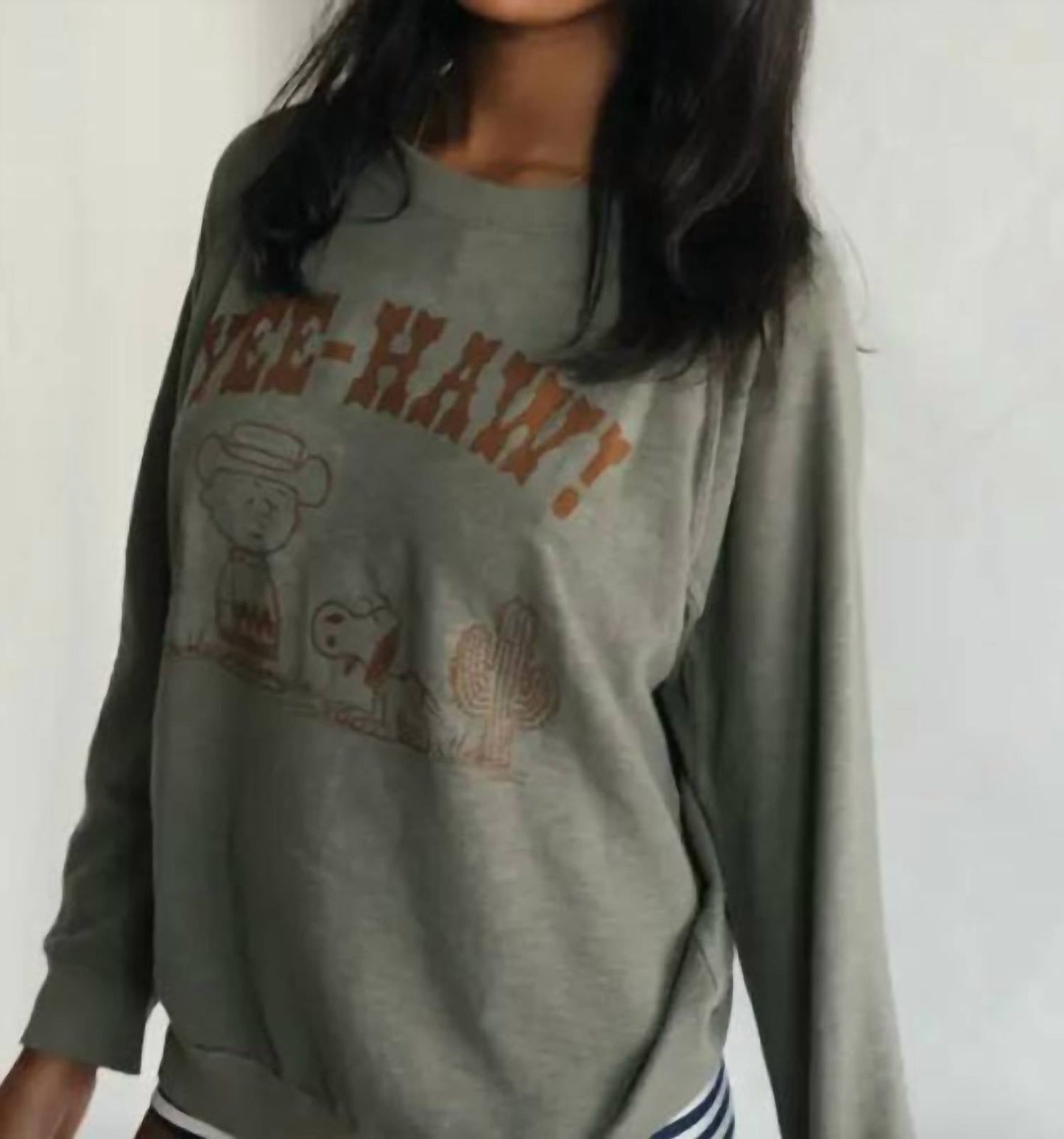People Of Leisure - Peanuts "yee-haw" Pullover