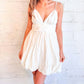 Day + Moon - Camille Babydoll Poplin Mini Dress