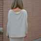 Beautiful People - Brushed Jersey Long Sleeve Crew Top
