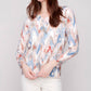 Charlie B - Chevron V-neck Sweater