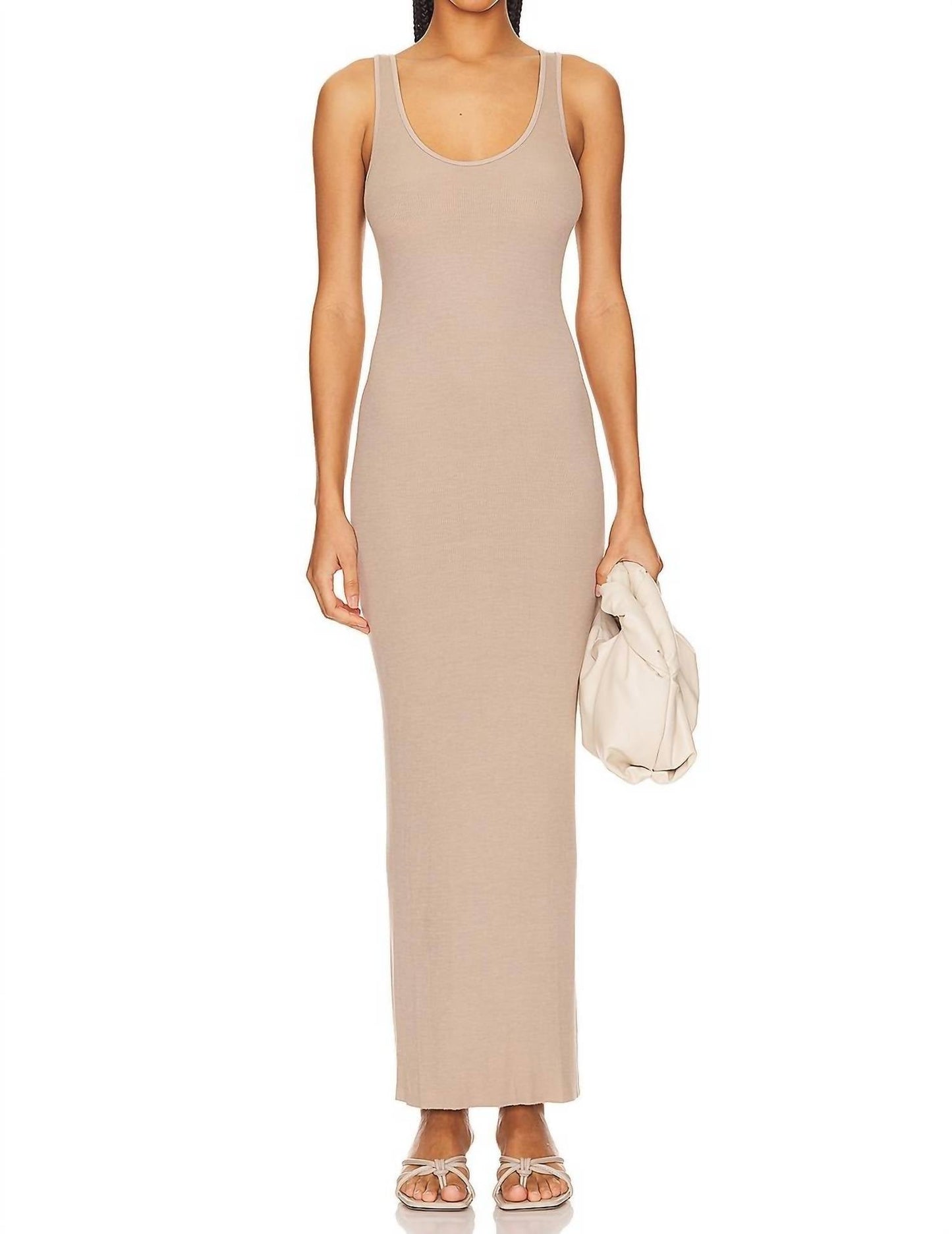 Enza Costa - Silk Rib Tank Maxi Dress