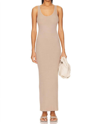 Enza Costa - Silk Rib Tank Maxi Dress