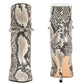Nine West - Women's Tirzah Python Ankle Boots