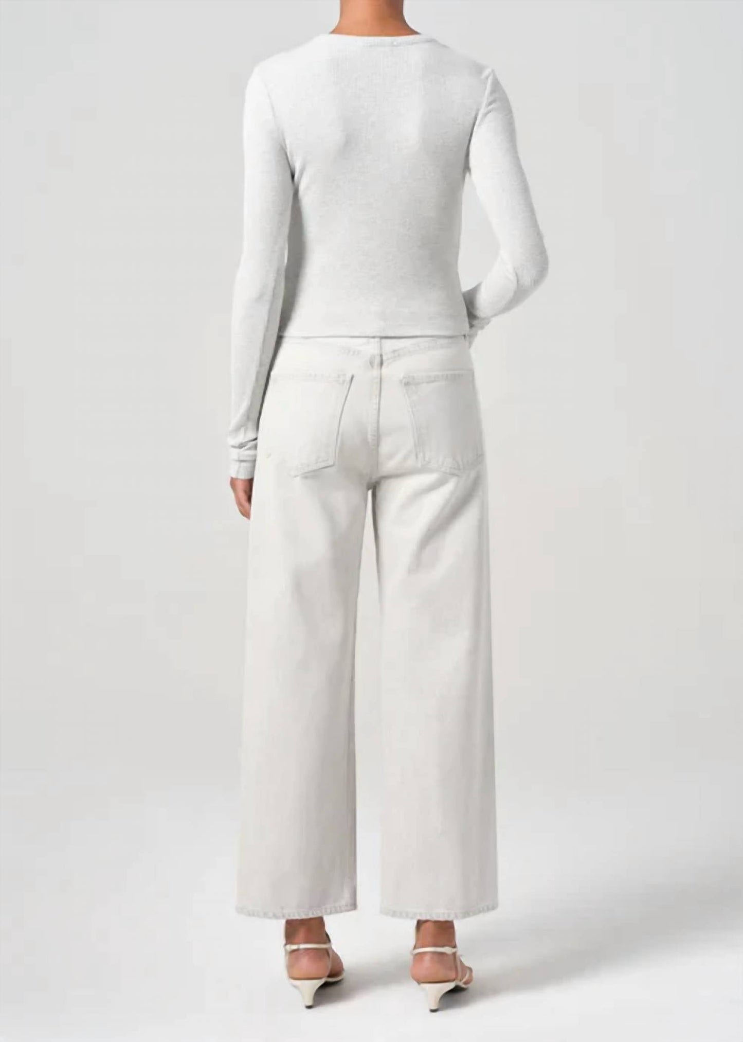 Agolde - Ren High Rise Wide Leg Jeans