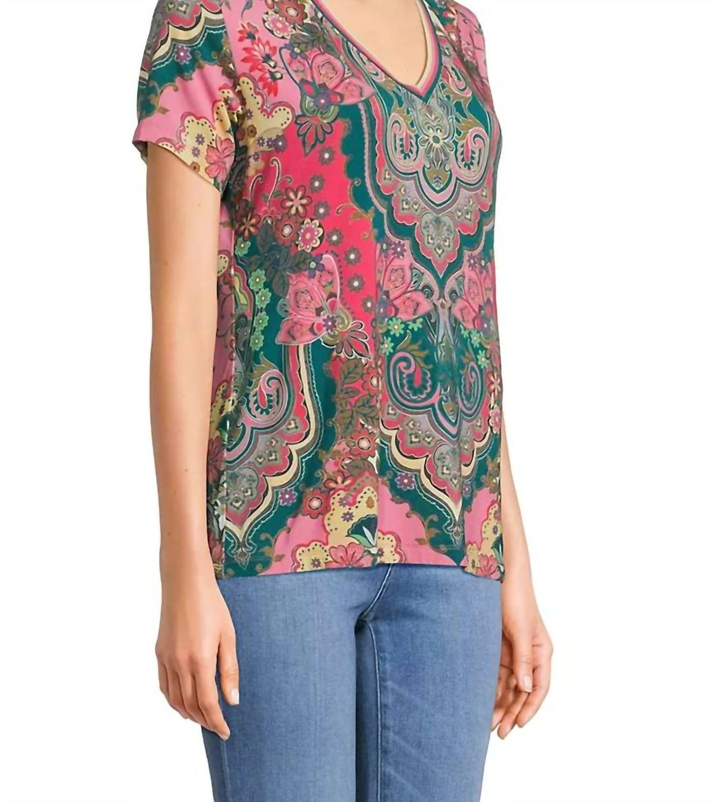 Johnny Was - Janie paisley tee